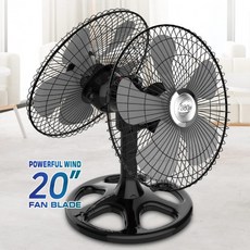 업소용 공업용 산업용 양방향선풍기 20인치 듀얼헤드 cooling fan, 상세페이지 참조