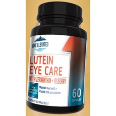 One Elevated Lutein EYE CARE 원 에레베이트 루테인 아이즈 케어 60캡슐, 1개, 60정