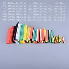 127-800pcs 열 수축 튜브 포장 키트 전기 연결 와이어 케이블 슬리브, 04 140PCS BOX, 1개