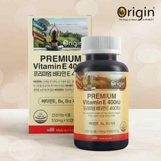 오리진 프리미엄 비타민E 400IU 550mg x 90캡슐, 1개