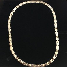 KOTO 鈦項鍊 T-008、T-2179L、2181L、純鈦鍺磁石健康鈦項鍊 細版 鍺鈦首飾頸鍊 輕巧抗磨 原廠製造, 1個, T-2181L