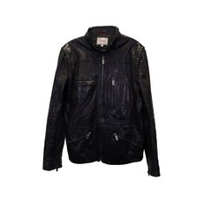 겐조 중고 레더 집업 재킷