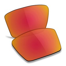 TRUSHELL Oakley Cables OO9129 선글라스 파이어 레드 편광 교체 렌즈 - 편광