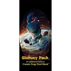Devious Weasel Games: Cosmic Frog: Gluttony Pack - Muck 찾기 확장판 18개의 새로운 카드 전략 보드 게임 컬렉션 전투 도난 포, Devious Weasel Games: Cosmic F