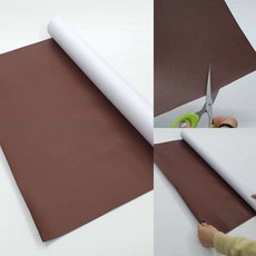 방수코팅 인조가죽 브라운 시트지 (대) 레자스티커 가죽보수테이프 diy스티커 인조가죽보수스티커