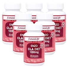 엔조라이프 (EnzoLife) 엔조 CLA 90 캡슐 X 6개, 90정, 1세트