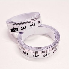 미싱 책상 부착용 붙이는 스티커 줄자 투명 작업대 1.5m