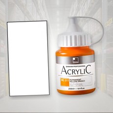 신한 아크릴물감 250ml A NO.563 / 펄 화이트