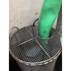 수중 하수펌프 양수기 필터 메쉬망 보호커버 스테인레스 여과기 여과망 보호망 배수, 1개, A2-지름 20 높이 40cm