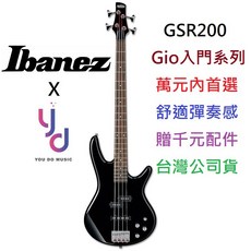 Ibanez GSR200 GIO BK 電貝斯 - 台灣公司貨