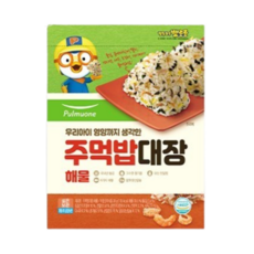 풀무원 뽀로로 주먹밥대장 해물맛 30g, 10개
