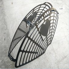 자전거 뒷좌석 망 다리 발 관리 사이클링 안장 보호 휠 난간, 2. YELLOW, 1개