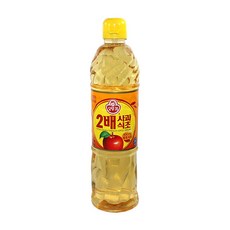 오뚜기 2배 사과식초, 900ml, 1개