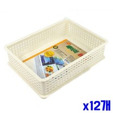 사각 데스크정리 훼미리박스 중형 x12개 str+336bQ