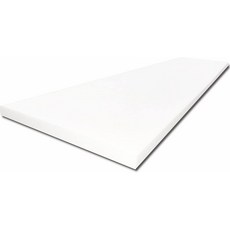 FOAMYFOAM 고밀도 1인치 두께 24인치 너비 80인치 길이의 실내용 폼 쿠션 교체, 1" x 24" 80"