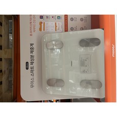 무아스 스마트 체성분 체중계, 1개, 아이보리, MBCS11D