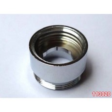 水龍頭淨水器轉接頭 內牙4分粗牙轉M22*1外牙細牙接口, 1個, 4分(20mm)止水墊片*3個