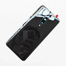 OnePlus 7T Pro 5G McLaren 뒷문 교체 배터리 케이스용 A+ 후면 유리 커버 카메라 렌즈가 있는 하우징, 02 Grey
