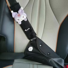 優選 汽車兒童安全帶調節固定器 三角固定 舒適護肩 通用型 3-12歲適用, 1個