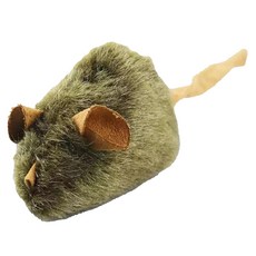發聲仿真鼠寵物玩具, 綠色, 1個