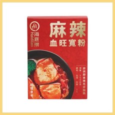 海底撈 麻辣血旺寬粉 料理包, 1個