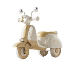 Ganxi toy 兒童三輪摩托滑行車, 咖, 1個