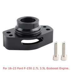 알루미늄 합금 터보 블로우 오프 밸브 어댑터 BOV 16-23 포드 F-150 2.7L 에코부스트 모델 엔진 부품 블랙