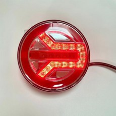 램프 후미등 데루등 1세대 cp 크롬 글로스 캠핑카 리어 후 교체용 백등, MK 183 트리플 램프