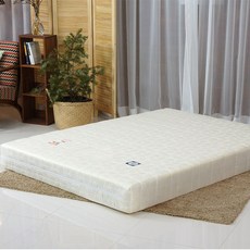 슬립앤콤포트 고강 스프링 슈퍼 싱글 더블 퀸 매트리스 본넬 메트리스, 25cm, 아이보리