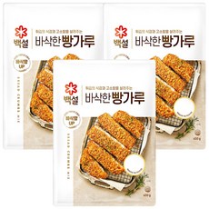 백설 빵가루, 450g, 3개