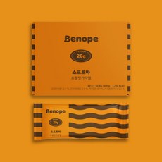 베노프 소프트바 프로틴바 초콜릿카라멜 10p, 600g, 1개