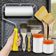 페인트 롤러 붓 도구 부자재 트레이 평붓 브러쉬 커버링테이프(개별상품입니다 세트상품 아닙니다)