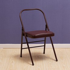 요가 필라테스 접이식 보조 의자 PU소재 다기능 허리 교정용 스트레칭 홈트용 실내 운동기구, 1개, C_후면 더블 빔 올리브