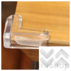 또또몰 투명 모서리보호대 ㄱ자 가구모서리보호대 모서리쿠션