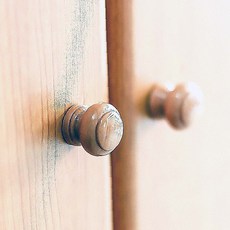 붙박이장 문고리 장롱 백군 원형 Ab-13 4p세트 부품 인테리어