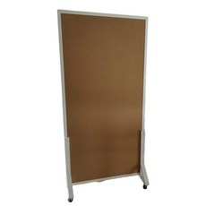 코르크보드 파티션 회의실 이동식 코르크 대형 거치대 프레임 학교 양면 알림판 소나무 제품, 기본 보드판 프레임 재질