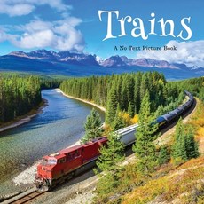 Trains A No Text Picture Book: A Calming Gift for Alzheimer Patients and Senior Citizens Living Wit... Paperback, Independently Published, English, 9798746887313