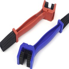 루이일 틈새청소용 자전거 청소솔 브러쉬 자전거청소솔, 레드