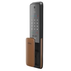 Milre 美樂 MDL 7150 推拉電子鎖, 古銅色,一般版, 上門安裝