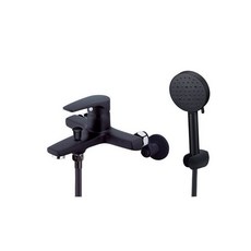 凱撒CAESAR 沐浴龍頭組S393CB系列 黑色白色 淋浴組 花灑組 蓮蓬頭 沐浴 淋浴水龍頭, 1個, 黑色S393CB