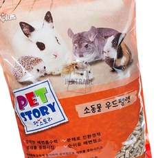 소동물 우드펠렛 5L 베딩 바닥재 dhy*828XD, 1