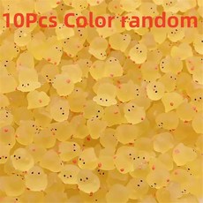 인테리어 소품미니 형광 닭 이끼 장난감 정원 액세서리 홈 장식 공예 마이크로 풍경 미니어처 병아리 피, 02 15x5cm 10pcs, 02 10pcs