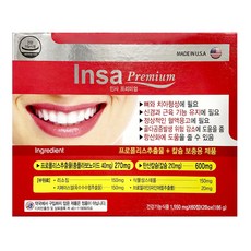 [당일] 인사프리미엄 프로폴리스추출물 칼슘보충용, 120정, 1개