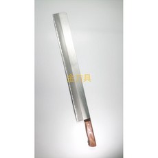 金刀具 #N001 打鐵店 西瓜刀 水果刀 冬瓜刀 長刀 不鏽鋼刀 直刀, 1個, 扁平長水果刀