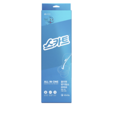 스카트 올인원 변기청소브러쉬 아쿠아 핸들 + 리필 12p 세트, 5세트