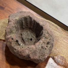서담 석부작용 화산석 화분 약 35cm 조경석