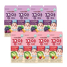 아아배냇 식이섬유가 풍부한 끙아 젤리, 4개, 200g, 끙아젤리(포도+사과)