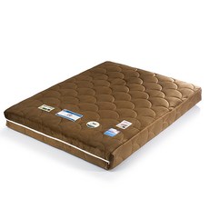 홈잡스 디노 프리미엄 양면 본넬스프링 침대 매트리스 (4size 3color), 벨로아브라운