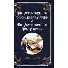 (英文圖書)The Adventures of Huckleberry Finn & The Adventures of Tom Sawyer 精裝版, Jollyjoy Books Pvt Ltd, 英文