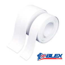 블렉스 오염차단 접히는 주방 방수 테이프 백색, 38mm x 3.2M, 8개